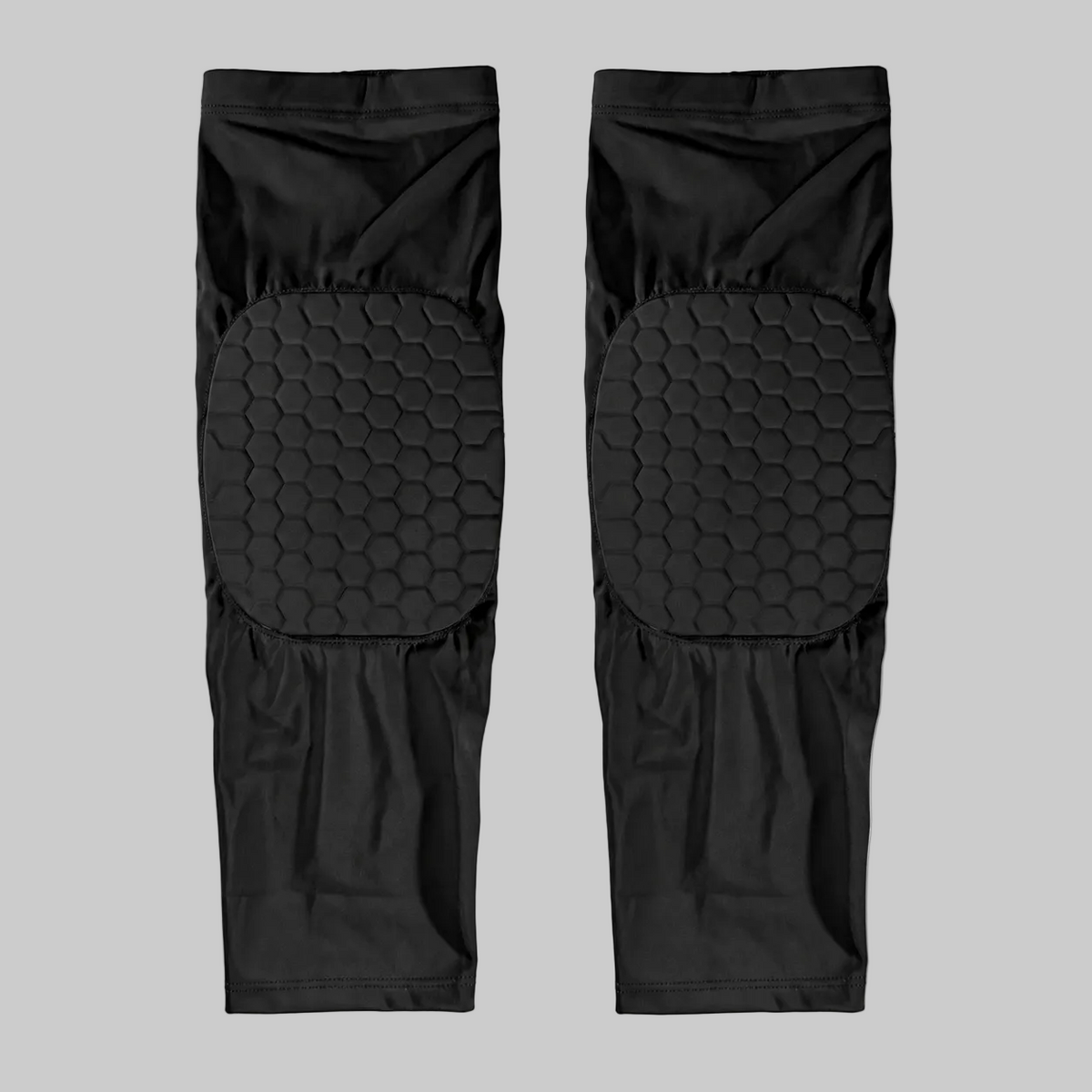 Pair of black FlexCell sliding knee sleeves, two sleeves